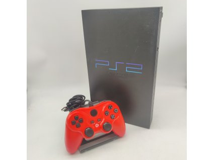 playstation 2 fat cerna stav b 03 ps2
