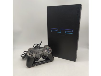 playstation 2 fat cerna stav b 07 ps2