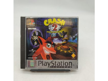 stav b crash bandicoot 2 cortex strikes back platinum kompletni ps1