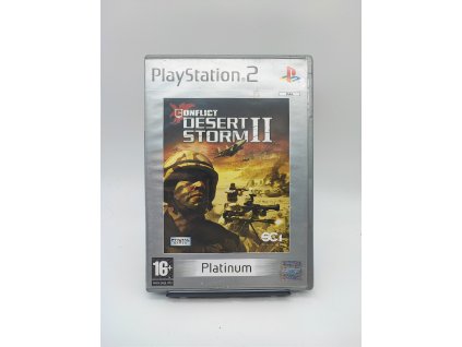 conflict desert storm ii platinum kompletni ps2