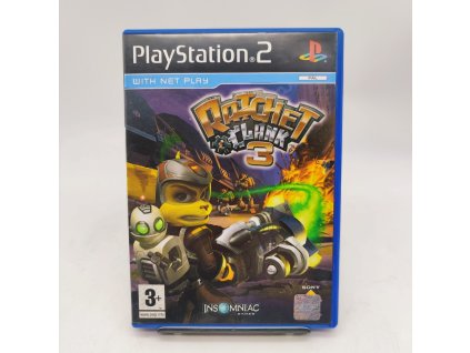 stav a ratchet and clank 3 kompletni ps2