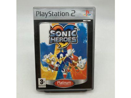 Stav B Sonic Heroes Platinum kompletní (PS2)