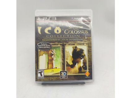 stav a the ico and shadow of the colossus kompletni ps3