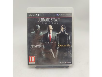 stav a ultimate stealth triple pack thief hitman deus ex kompletni ps3