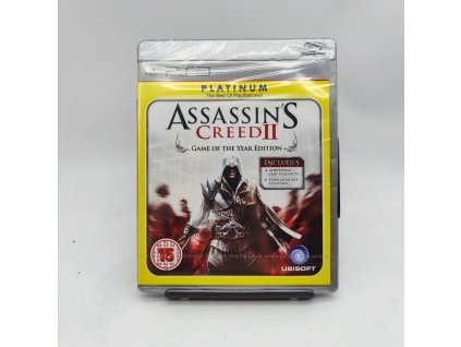 stav a assassin s creed ii goty platinum kompletni novy ps3