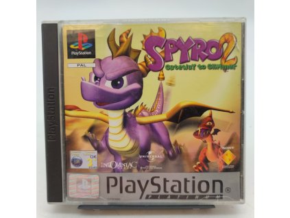 stav b spyro 2 gateway to glimmer platinum kompletni ps1