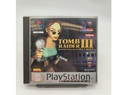 stav b tomb raider iii platinum kompletni ps1