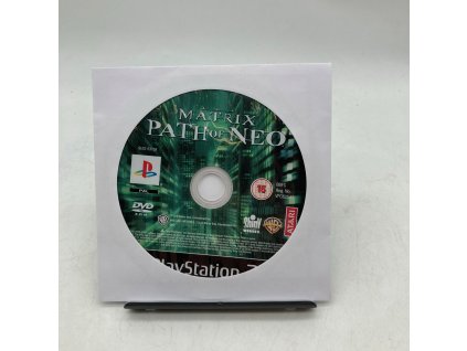 disk the matrix path of neo ps2