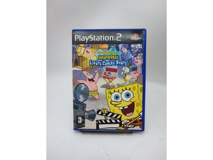 spongebob squarepants lights camera pants kompletni ps2