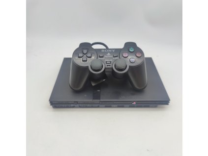 playstation 2 slim cerna ps2