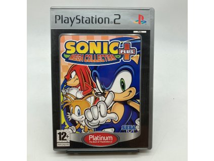 Stav A Sonic Mega Collection Plus Platinum kompletní (PS2)