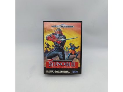 shinobi iii return of the ninja master kompletni smd