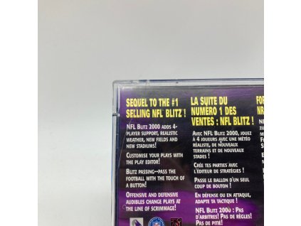Stav B NFL Blitz 2000 kompletní (SDC)