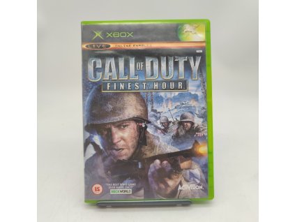 stav b call of duty finest hour kompletni xbox