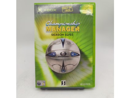 stav b championship manager season 0203 kompletni xbox