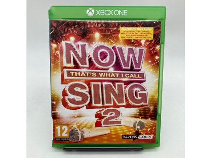 Stav C Now Sing 2 kompletní (Xbox One)