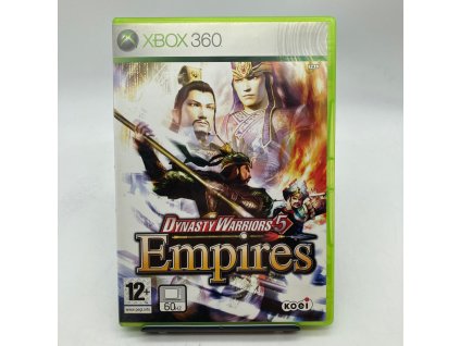 Stav B Dynasty Warriors 5 Empires kompletní (X360)