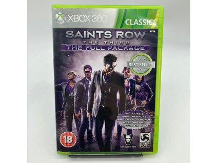 Stav B Saints Row The Third - The Full Package Classics kompletní (X360)