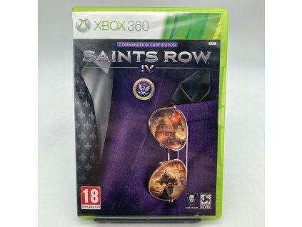 Stav B Saints Row IV Chief Commander Edition kompletní (X360)