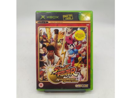 stav b street fighter anniversary collection kompletni xbox