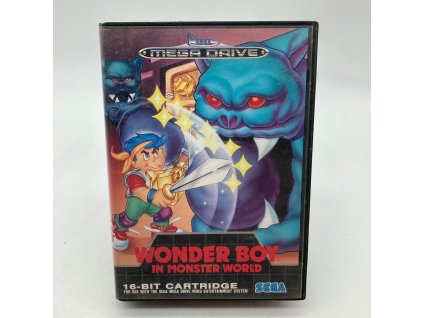Stav B Wonder Boy in Monster World kompletní (SMD)