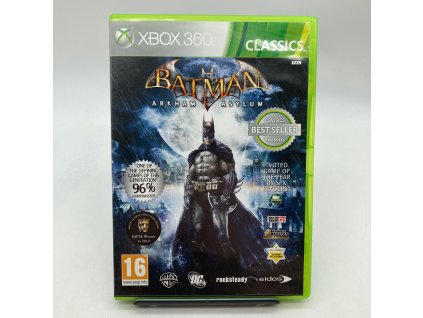 Stav B Batman Arkham Asylum Classics kompletní (X360)