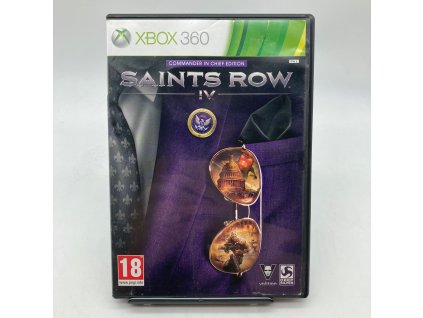 Stav B Saints Row IV Chief Commander Edition kompletní (X360)