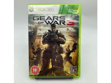 Stav B Gears of War 3 kompletní (X360)