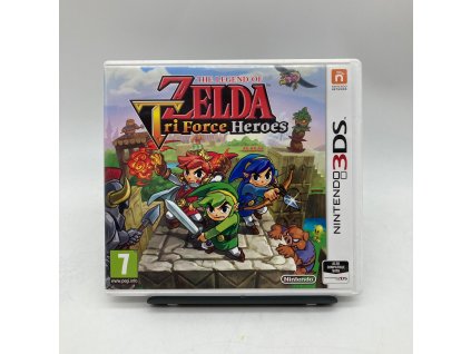 Stav B The Legend of Zelda Tri Force Heroes kompletní (3DS)