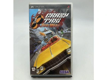 Stav B Crazy Taxi Fare Wars kompletní (PSP)