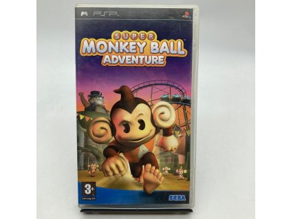 Stav B Super Monkey Ball Adventure kompletní (PSP)