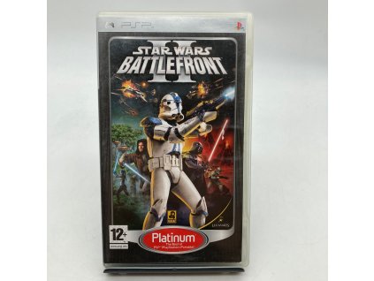 Stav B Star Wars Battlefront II Platinum (PSP)