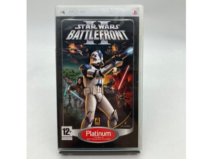 Stav B Star Wars Battlefront II Platinum (PSP)