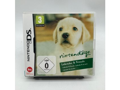 Stav B Nintendogs Lab and Friends kompletní (NDS)