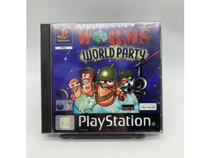 Stav B Worms World Party kompletní (PS1)