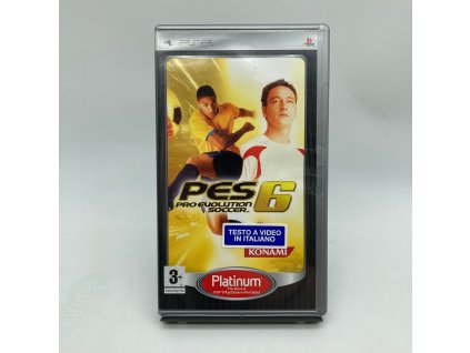 Stav A Pro Evolution Soccer 6 Platinum kompletní ITA (PSP)