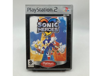 Stav C Sonic Heroes Platinum kompletní (PS2)