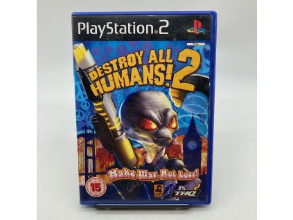 Stav B Destroy all Humans! 2 kompletní (PS2)