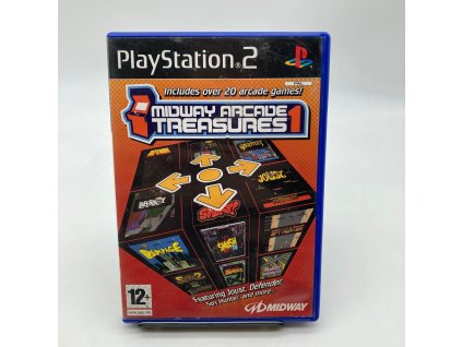 Stav B Midway Arcade Treasures 1 kompletní (PS2)