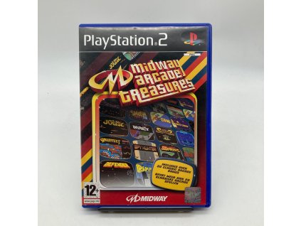 Stav B Midway Arcade Treasures kompletní (PS2)