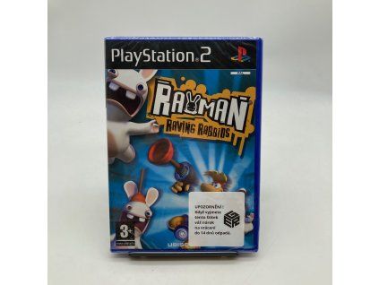 Stav A Rayman Raving Rabbids Nový kompletní (PS2)