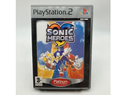 Stav B Sonic Heroes Platinum kompletní (PS2)