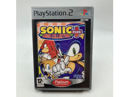 Stav B Sonic Mega Collection Plus Platinum kompletní (PS2)