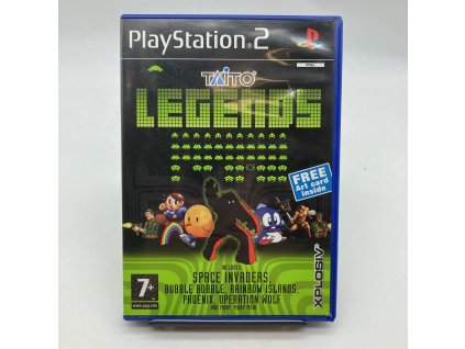 Stav B Taito Legends kompletní (PS2)