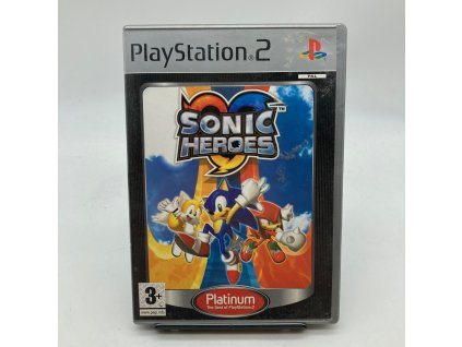 Stav B Sonic Heroes Platinum kompletní (PS2)