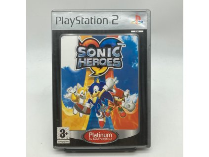 Stav B Sonic Heroes Platinum kompletní (PS2)