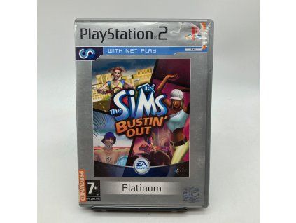 Stav C The Sims Bustin' Out Platinum kompletní (PS2)