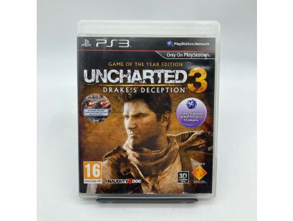 Stav B Uncharted 3 Drake's Deception GOTY kompletní (PS3)