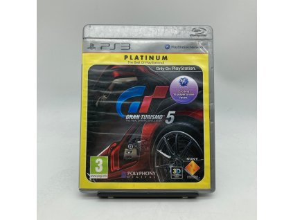 Stav C Gran Turismo 5 Platinum (PS3)