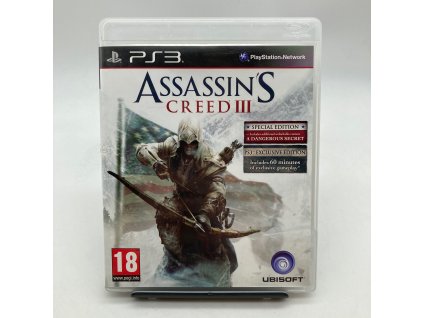 Stav B Assassin's Creed III kompletní (PS3)